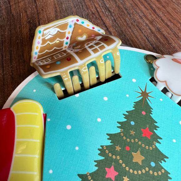 Piper K Winter Christmas Snowflake Santa Gingerbread Tree Hat - Picture 4 of 6